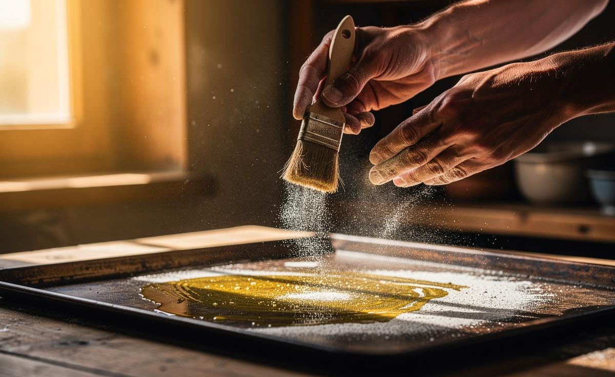 Diese sonderbare Technik, die Backbleche makellos hält, erfahrene Bäcker erklären