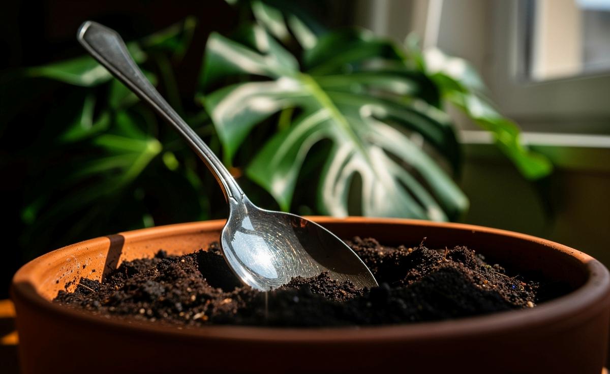 Immer mehr Leute stecken Löffel in ihre Blumentöpfe, ein Gärtner erklärt warum