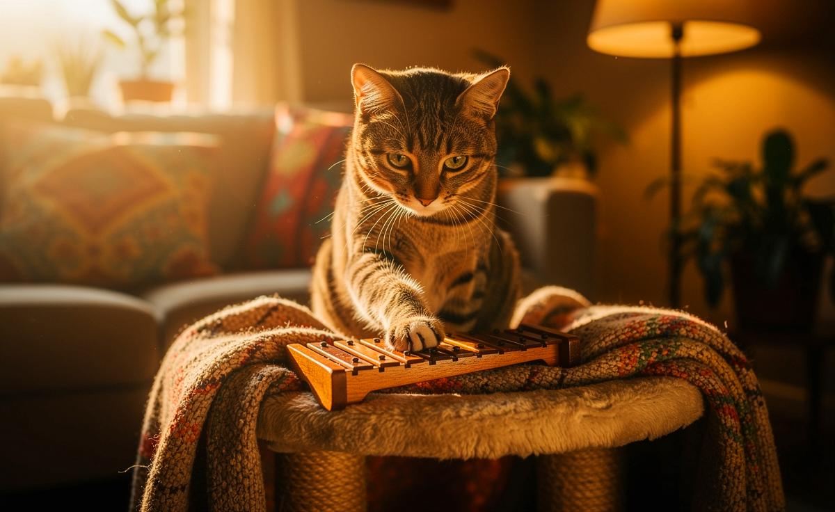 Warum immer mehr Katzenbesitzer Musikinstrumente in der Nähe ihrer Haustiere verstecken, Tierpsychologen geben einen Einblick
